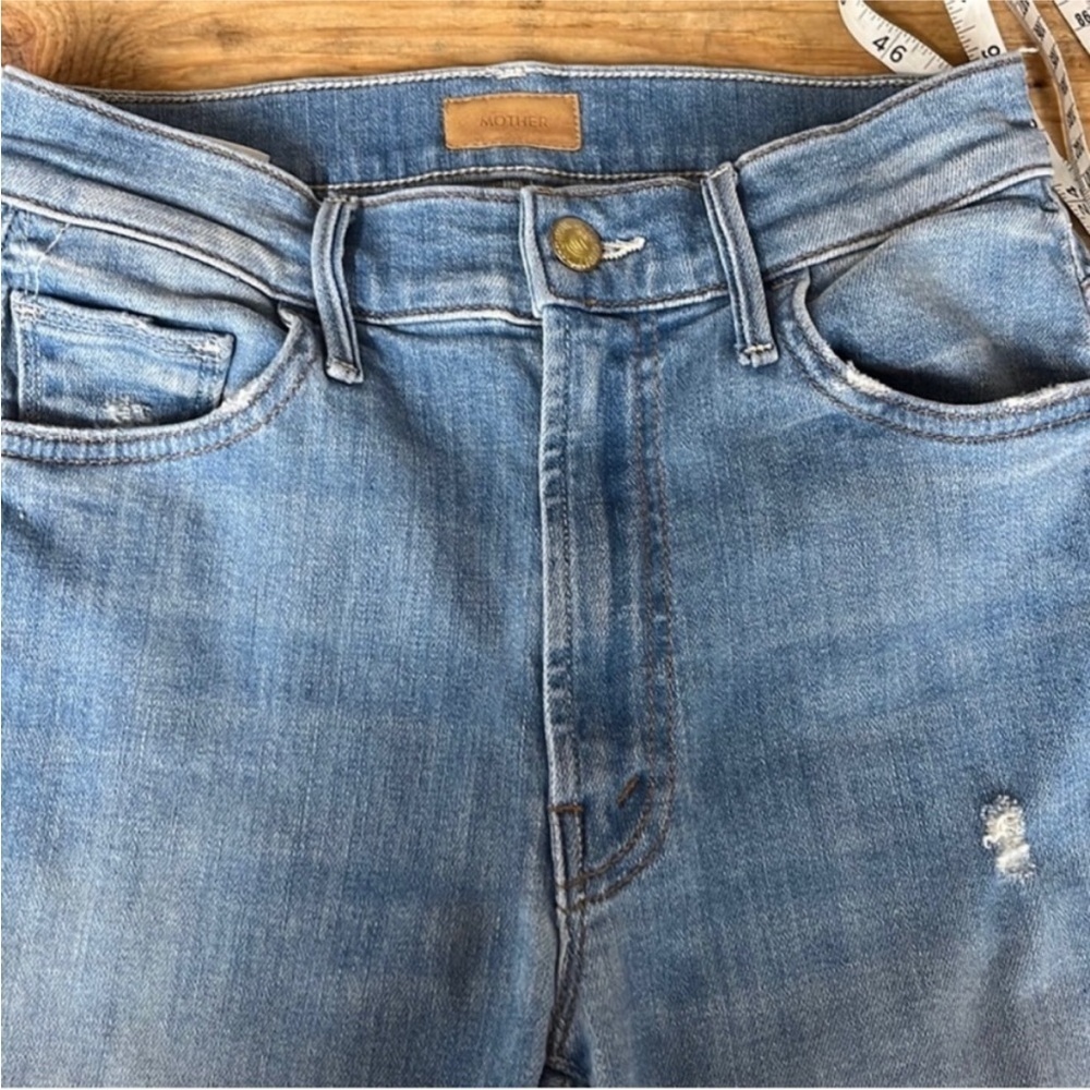 Mother Insider crop step fray Jeans - Picture 6 of 7